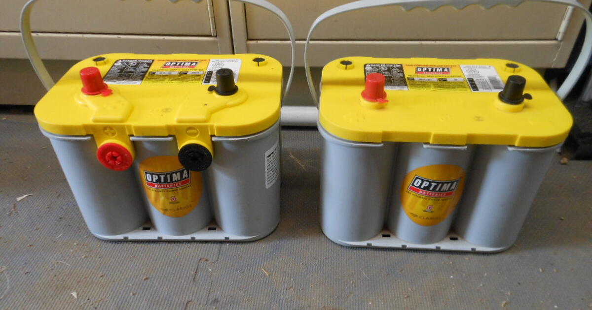 Optima Yellow Top Car BatteryDual Post and Regular Post available for