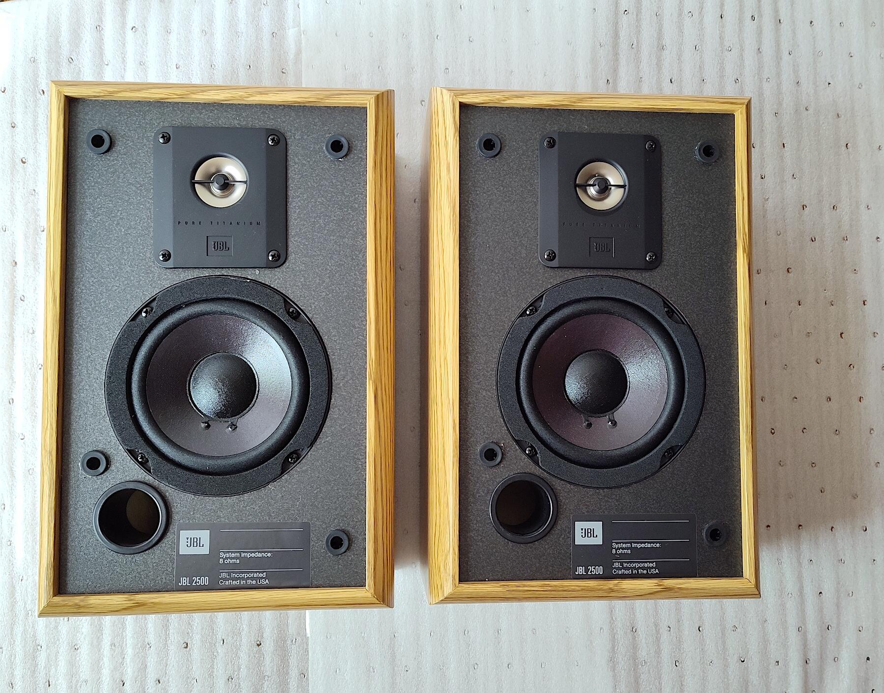 Jbl shops 2500 bookshelf speakers