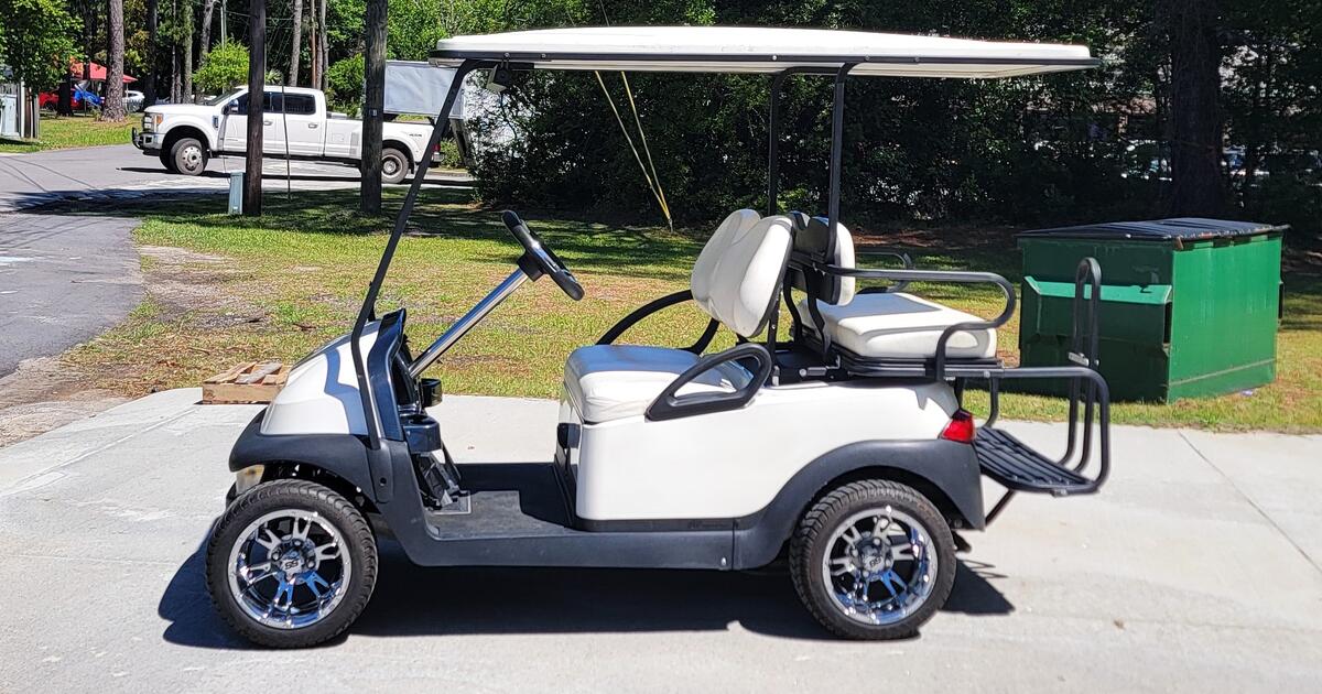 Club Car Precedent Pearl White New Batteries 4 seater 2+2 for 3199 in