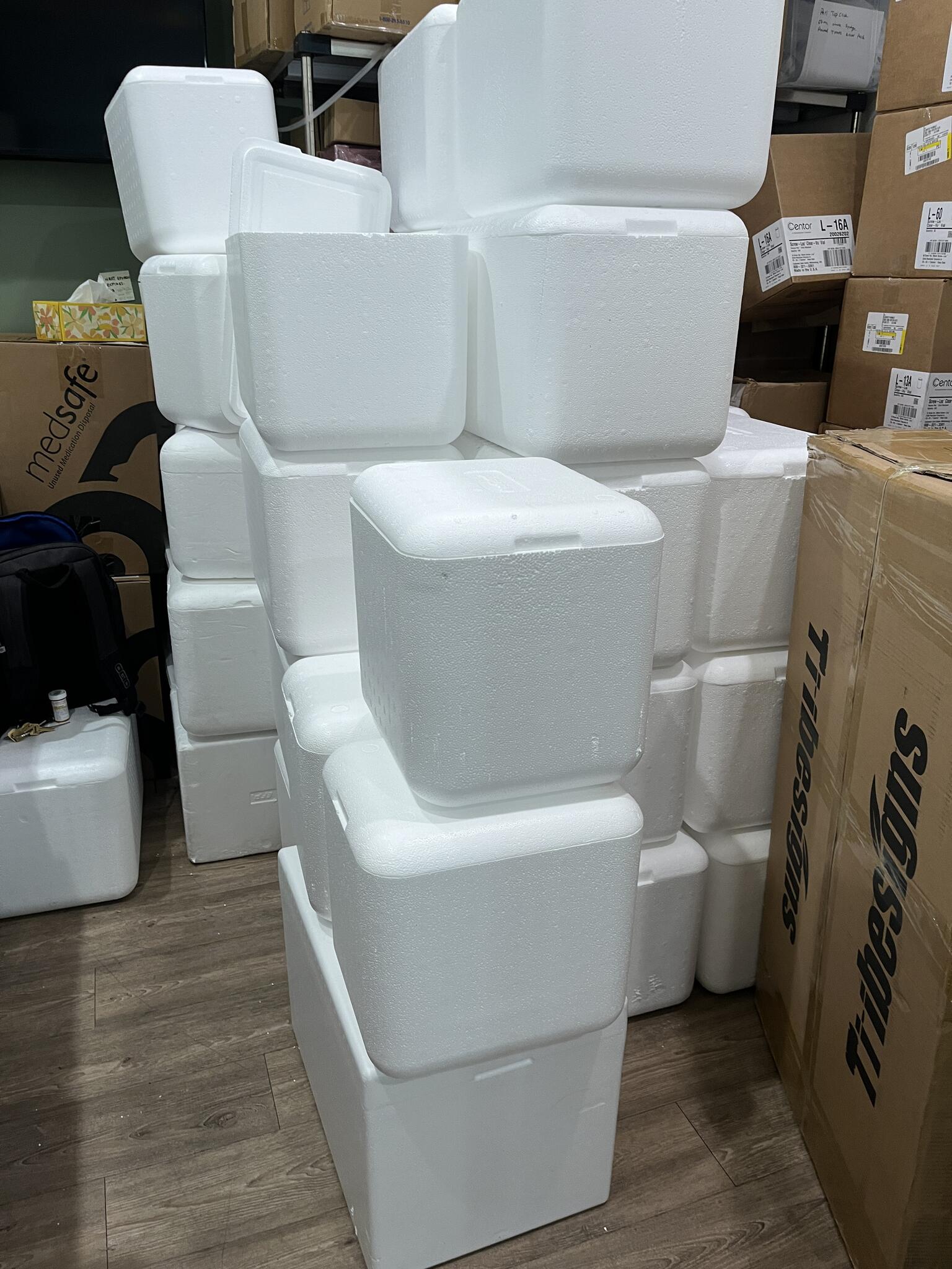 free styrofoam coolers + ice packs for Free in Los Angeles, CA For