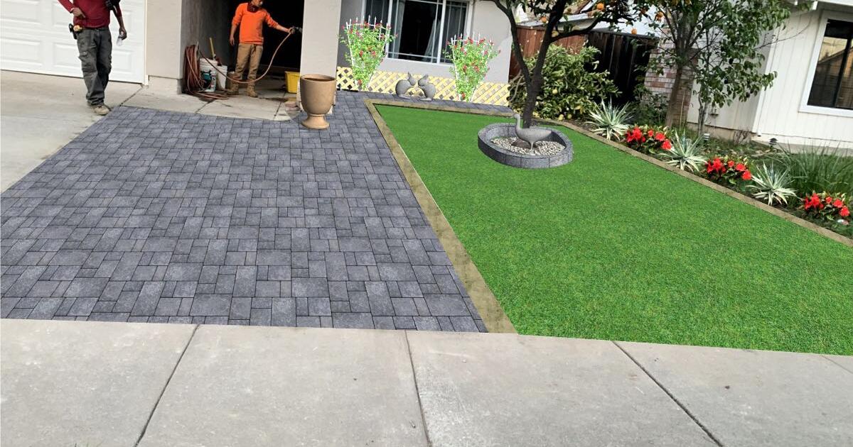 Paver Turf design builder team for $1111 in Alameda, CA | For Sale ...