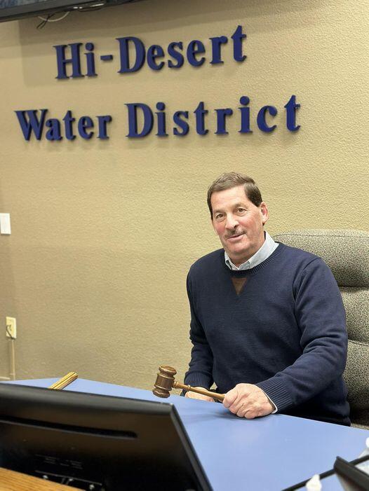 Scot McKone was selected to be the 2024 President of the HiDesert