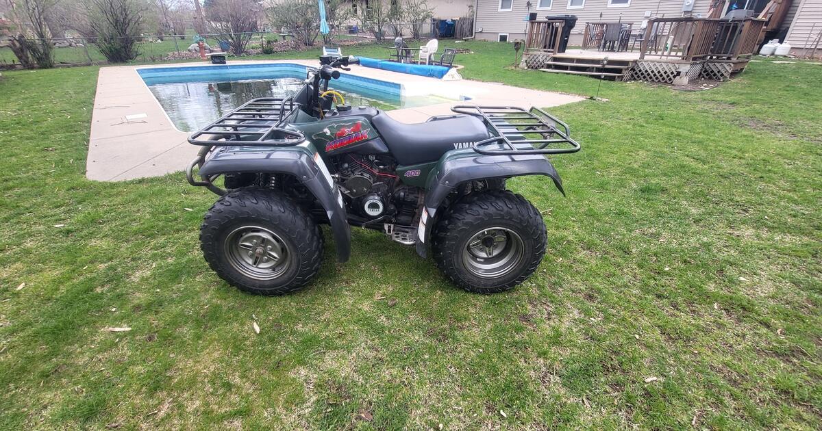 1 Owner 1996 yamaha Kodiak 400 4x4 Atv for $1800 in Crystal, MN | For ...
