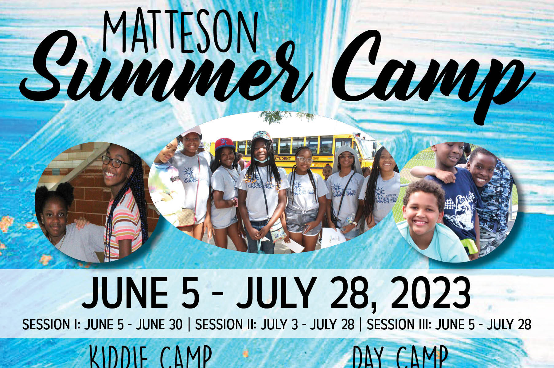 The Matteson Summer Camp is open for registration at the Matteson