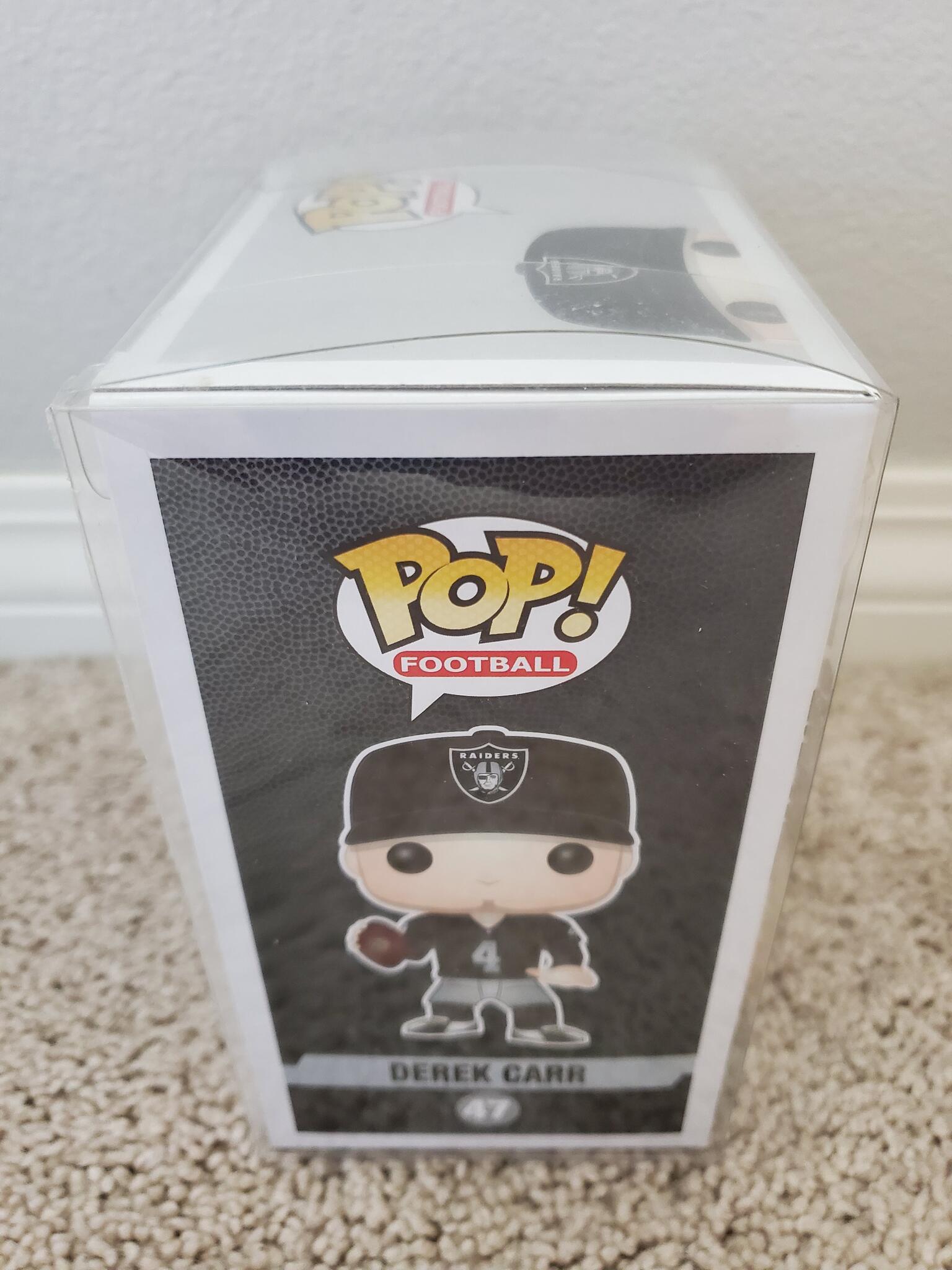 Funko POP! Football: Raiders-Derek Carr For $40 In San Bernardino, CA