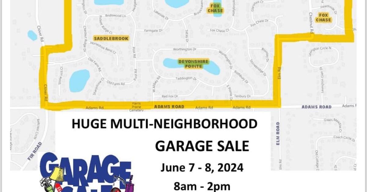Saddlebrook Neighborhood garage sales in Granger, IN For Sale & Free