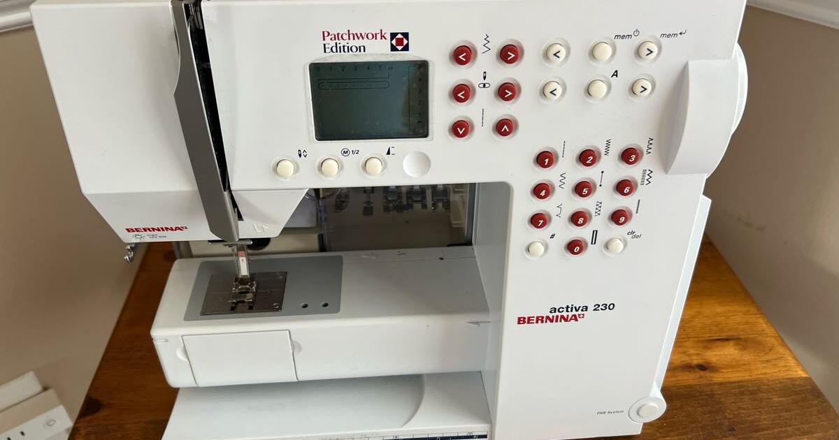 Bernina Activa 230 Patchwork sewing machine for 150 in Conway, SC