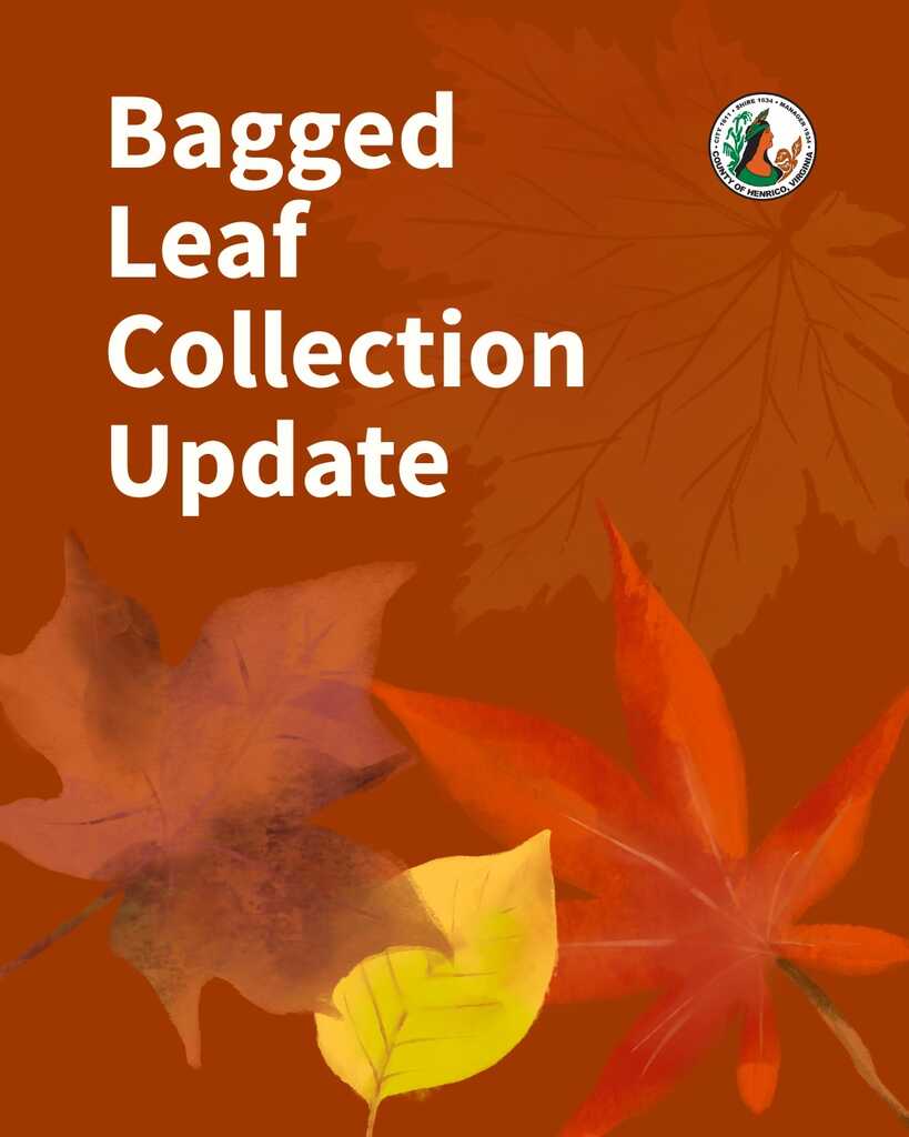 Bagged Leaf Collection Henrico County Virginia