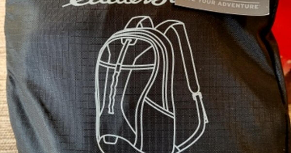 NEW - GIFT -Eddie Bauer Stowaway Backpack 30L for $20 in Longmont