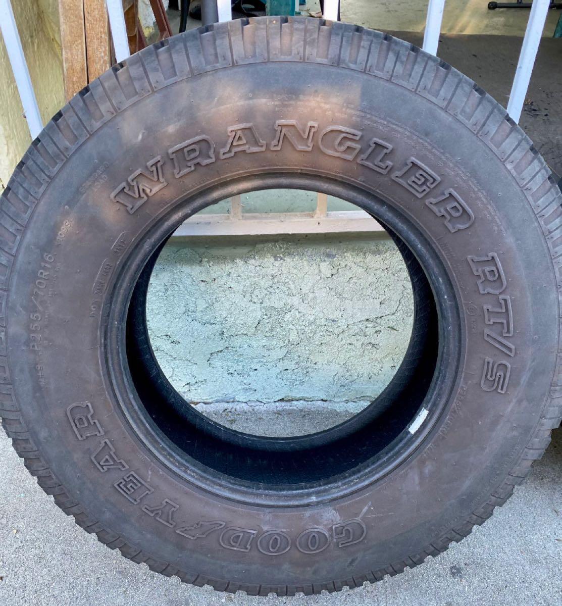 GOOD YEAR WRANGLER RT/S Size P255/70R16 — USED for $30 in Los Angeles, CA |  Finds — Nextdoor