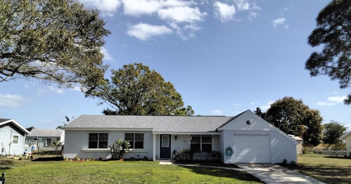 FSBO Sebastian Highlands 3/2/1 Home for 289500 in Palm Bay, FL Finds