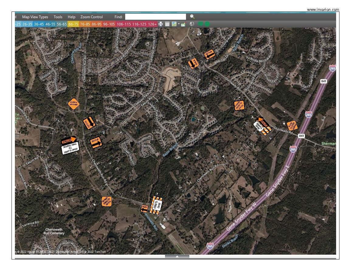 Chenoweth Run Rd from Gelhaus Ln to Old Heady Rd will be closed and
