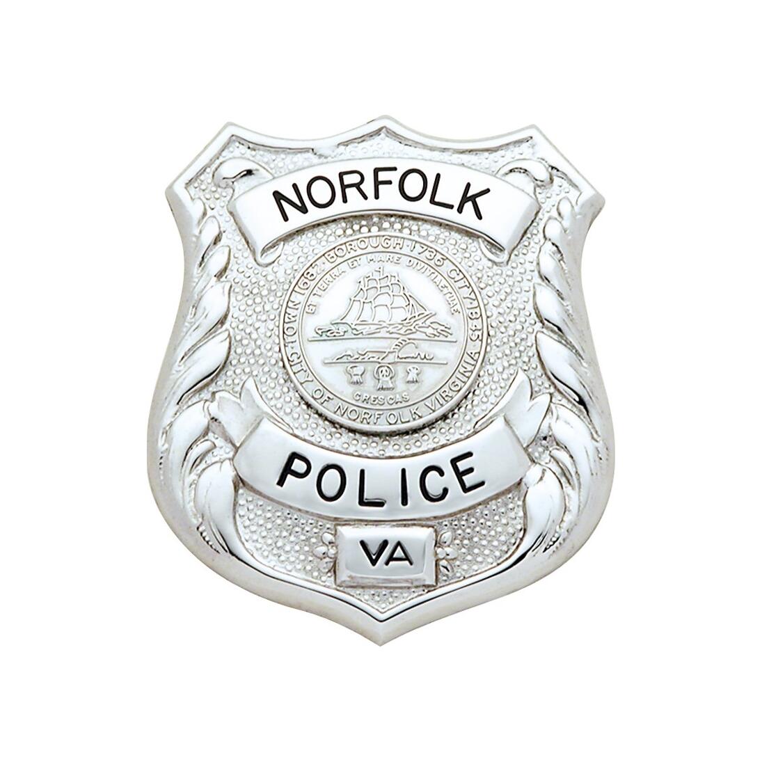 US Norfolk Police Department Virginia Shoulder Patch Badge PB13 