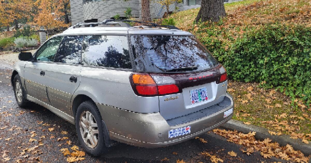 Subie Outback 2003The iconic Ashland car for 2900 in Ashland, OR