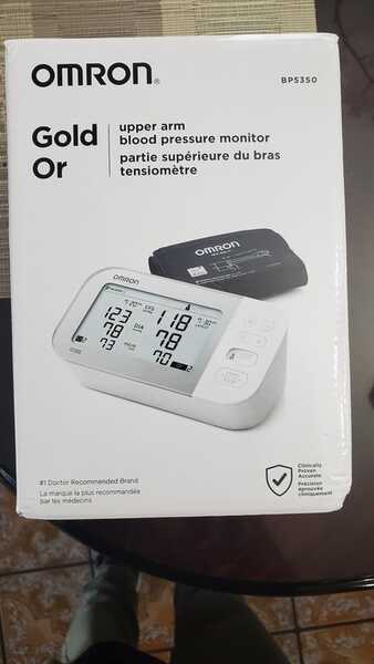 OMRON Gold Blood Pressure Monitor, Premium Upper Arm Cuff, Digital  Bluetooth Blood Pressure Machine, Stores Up To 120 Readings For Two Users  (60 Readings Each) For $70 In Pasadena, CA