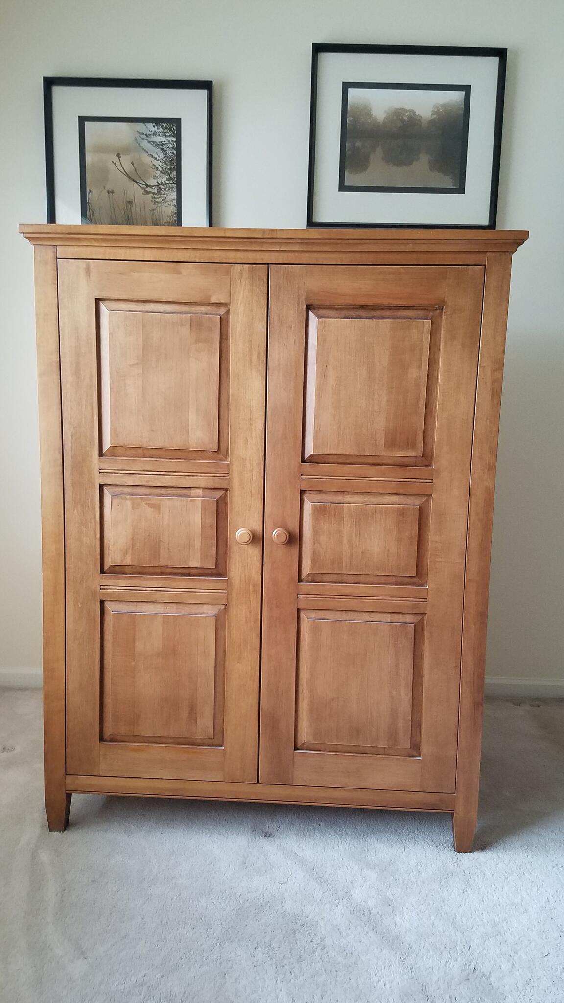 Ethan Allen Country French Entertainment Center for 100 in Palatine