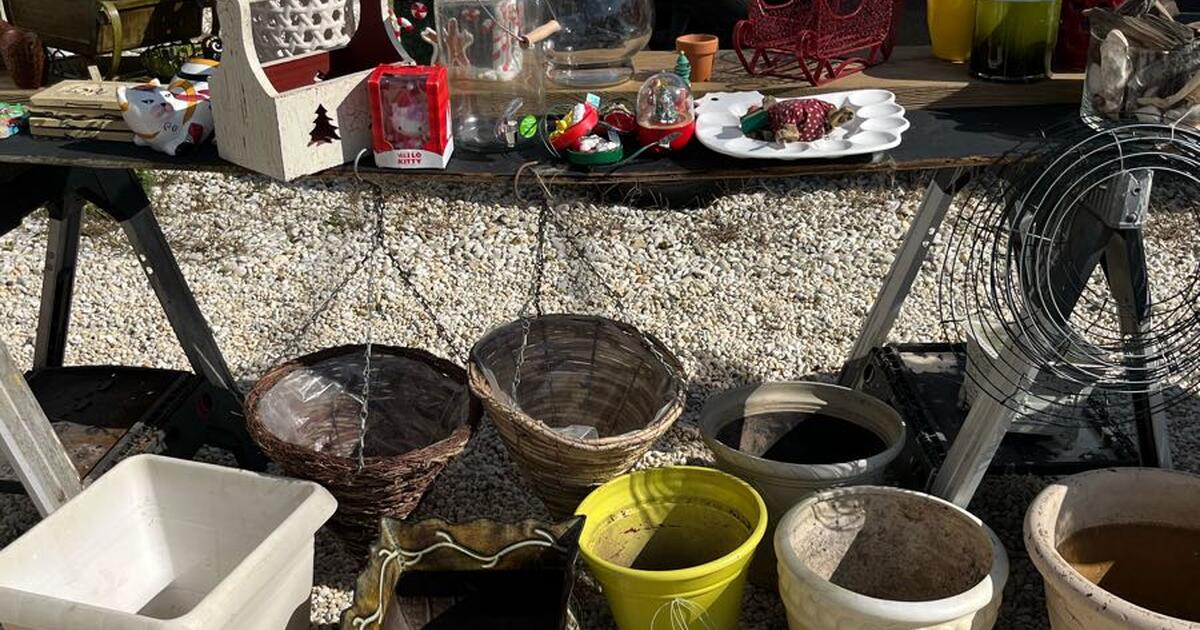 Garage sale plus homemade crafts as well. for Free in Manahawkin, NJ