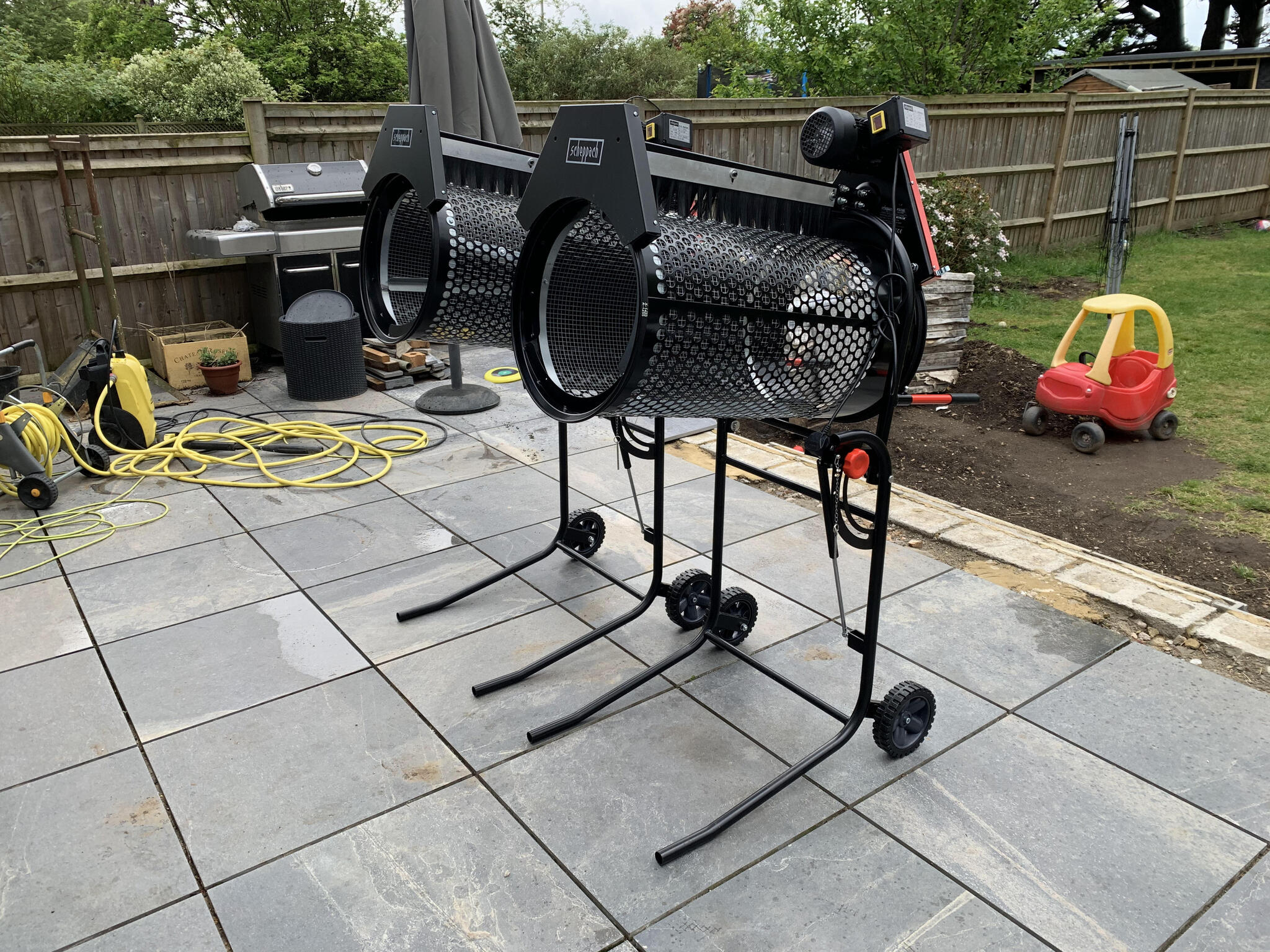 Electric Garden Sieve Hire Fasci Garden