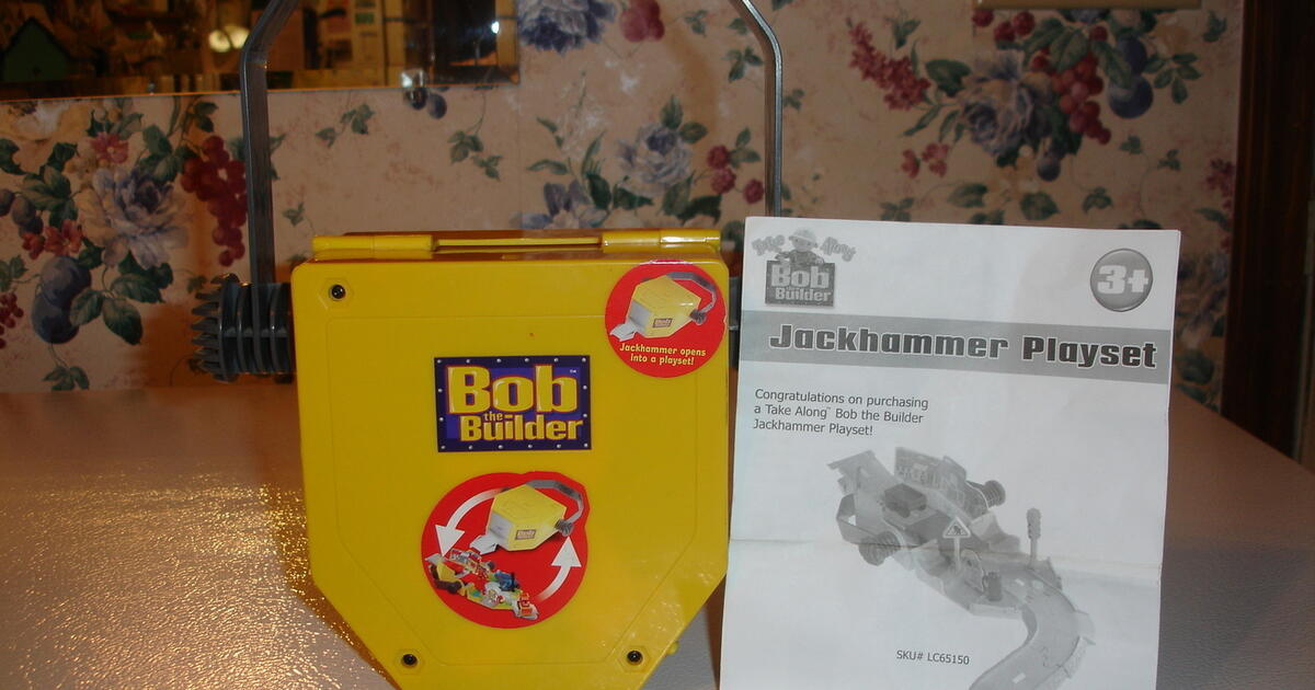 Bob The Builder Take-Along Jackhammer Playset For $30 In Newcastle, OK