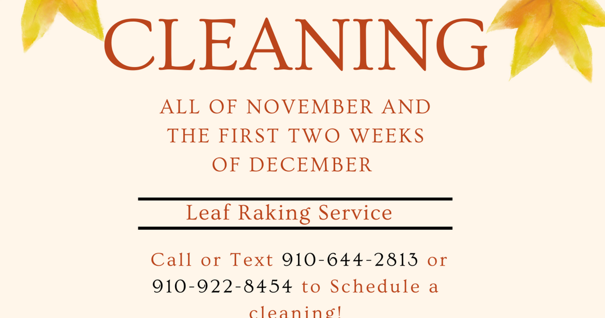 Leaf Raking Service Near Me