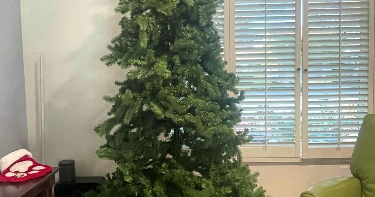 Artificial Christmas Tree No Lights 