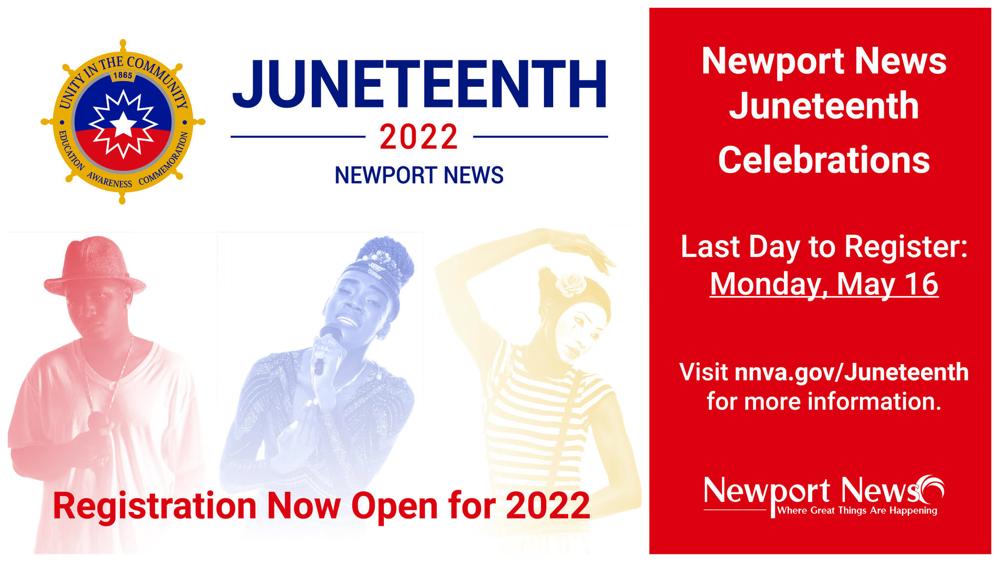 Registration Now Open for Celebrations! (City of Newport