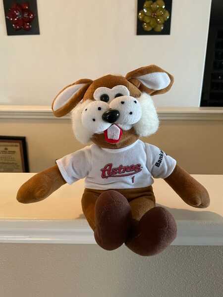 HOUSTON ASTROS RETIRED MASCOT JUNCTION JACK PLUSH TOY For $15 In Humble, TX