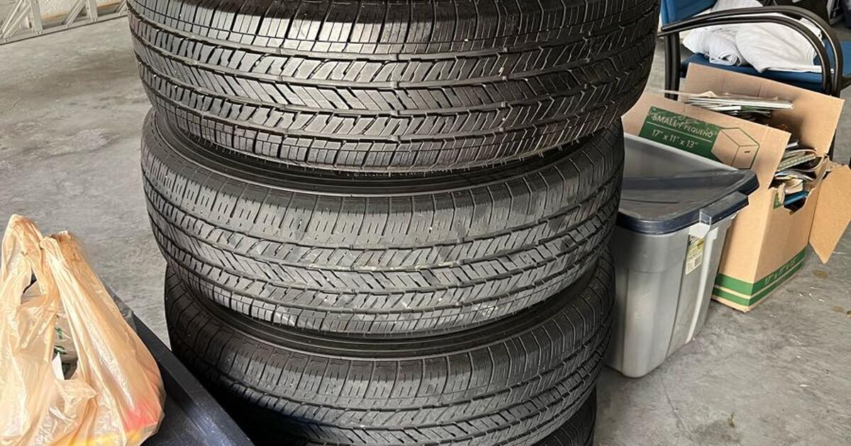 5 Bridgestone Dueller HT tires plus rims for 600 in Apopka, FL Finds — Nextdoor