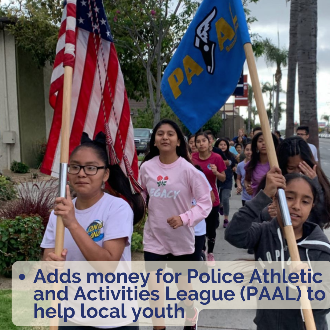The 2022 – 2023 budget was unanimously approved by the City Council for ...