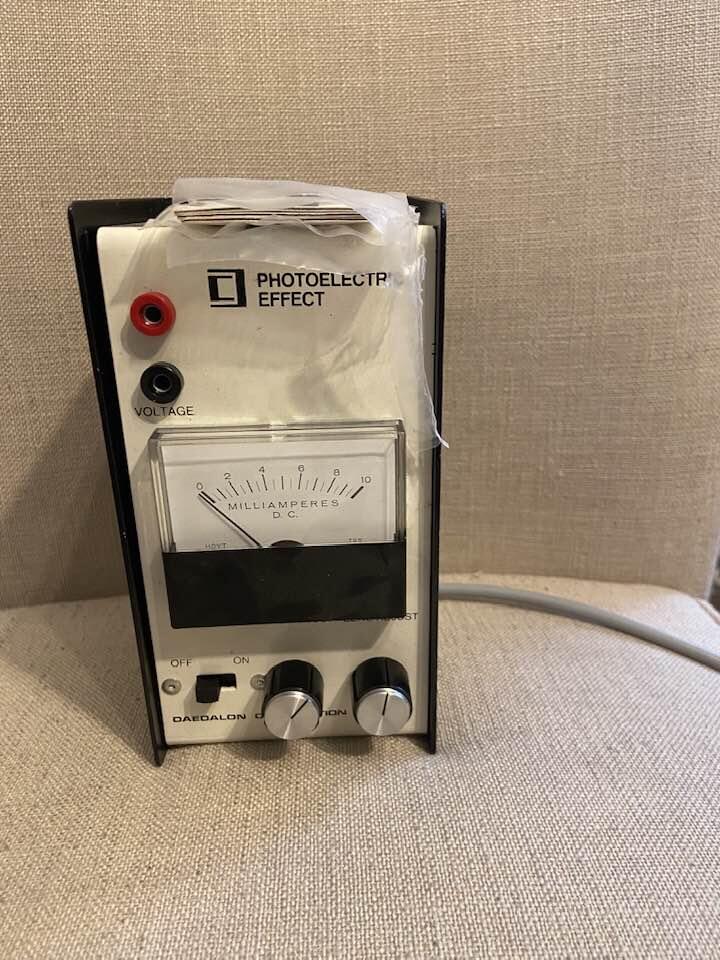 Photoelectric Effect Device from Daedalon corp