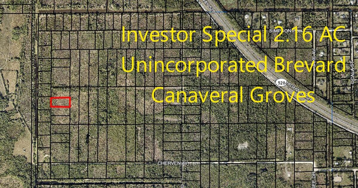 Vacant Land Canaveral Groves for 65000 in Jacksonville, FL Finds