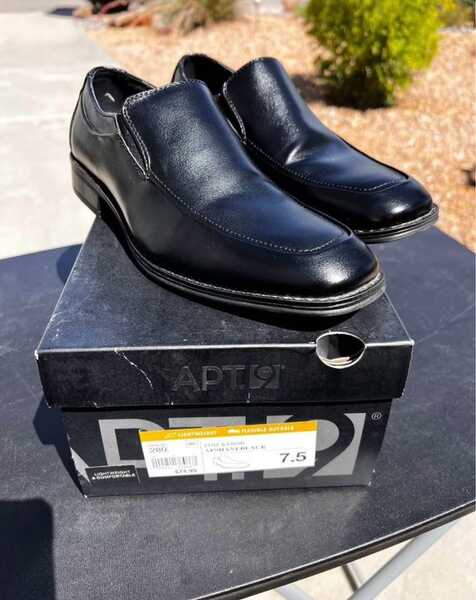 apt 9 black dress shoes Apt. 9 Wendell Men's Dress Shoes
