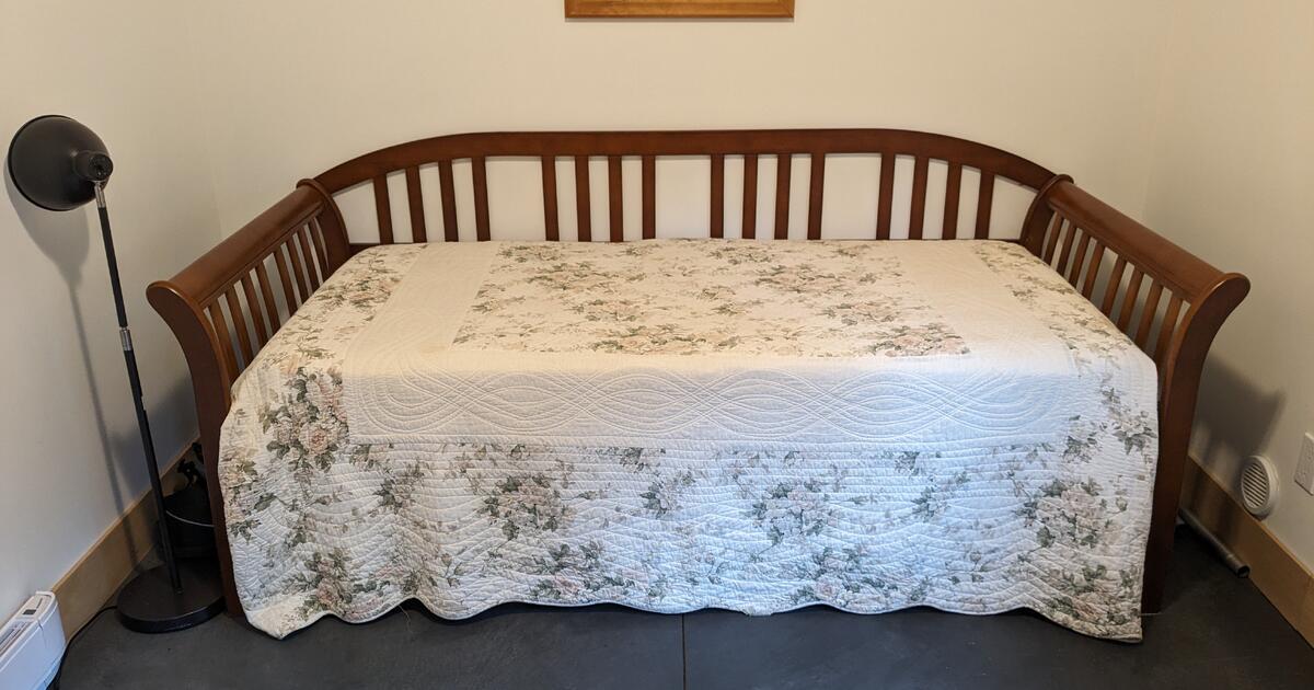 Twin Size Trundle Bed with mattresses for 250 in Bellingham, WA
