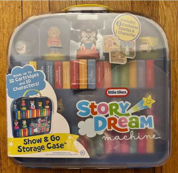 Little Tikes Story Dream Machine Show & Go Storage Case, Exclusive Stories  & Character 