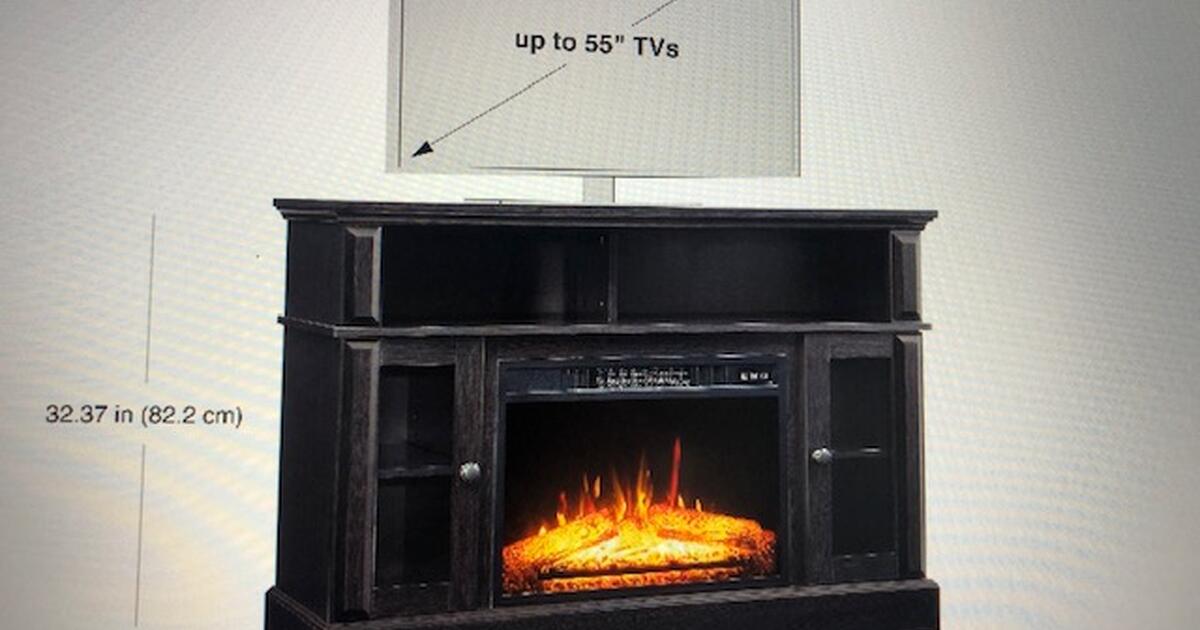 Whalen Fireplace TV stand. NEW in box for 150 in Navarre, FL Finds