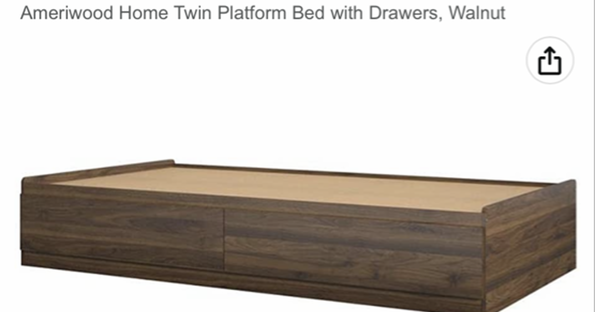 Twin bed frame new in box for 150 in newfane ny for sale free