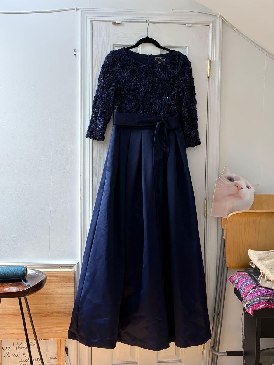 Jessica Howard Navy Blue Formal Dress For $55 In Takoma Park, MD | For Sale  & Free  Nextdoor