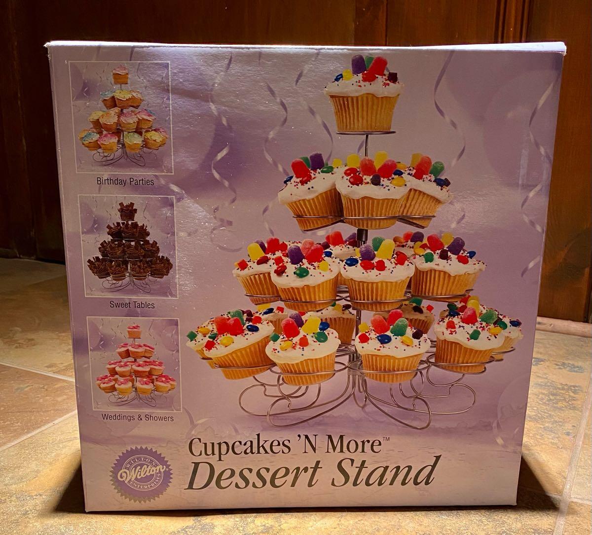 Metal Dessert Stand Wilton Cupcakes 'N More Small Cupcake Stand 
