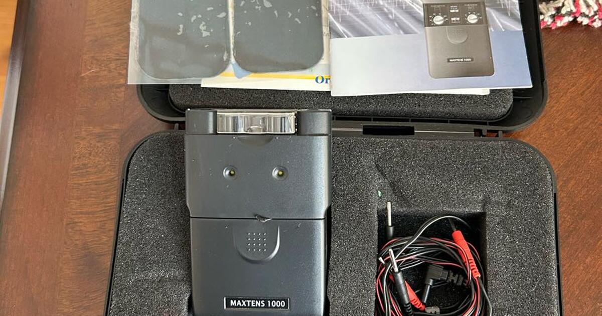 Maxtens 1000 Tens unit for 5 in Leland, NC For Sale & Free — Nextdoor