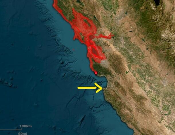 Tsunami warning pacific grove