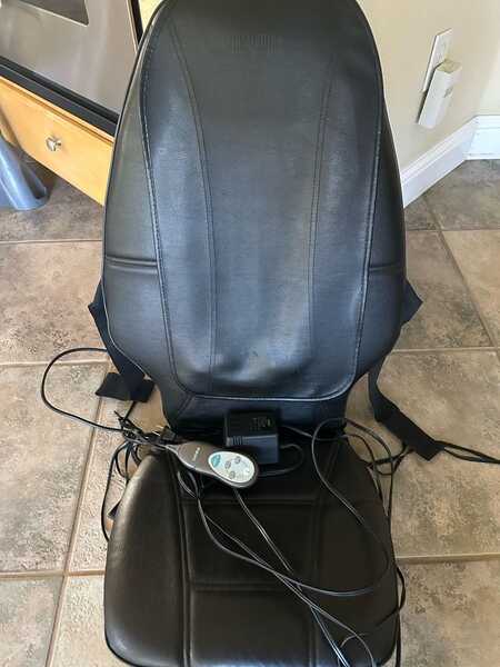 Leather Home Medic Massage Chair DUAL SHIATSU MASSAGE ARGOS HoMedics