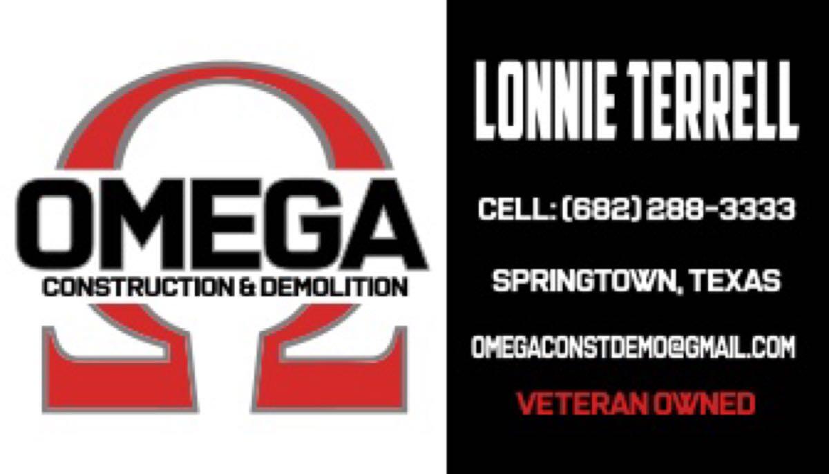 Omega Construction and Demolition Springtown TX Nextdoor