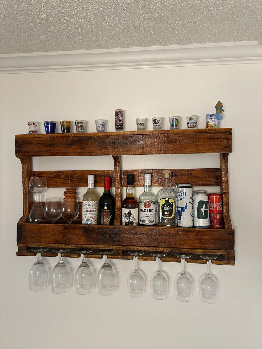 Homemade bar