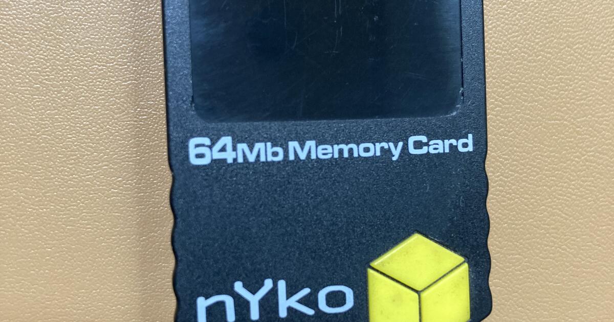 Nintendo Gamecube NYKO 64mb Memory Card for 15 in La Grange Highlands