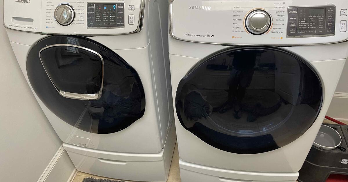 Samsung Steam Washer and Dryer for 300 in Greensboro, GA Finds