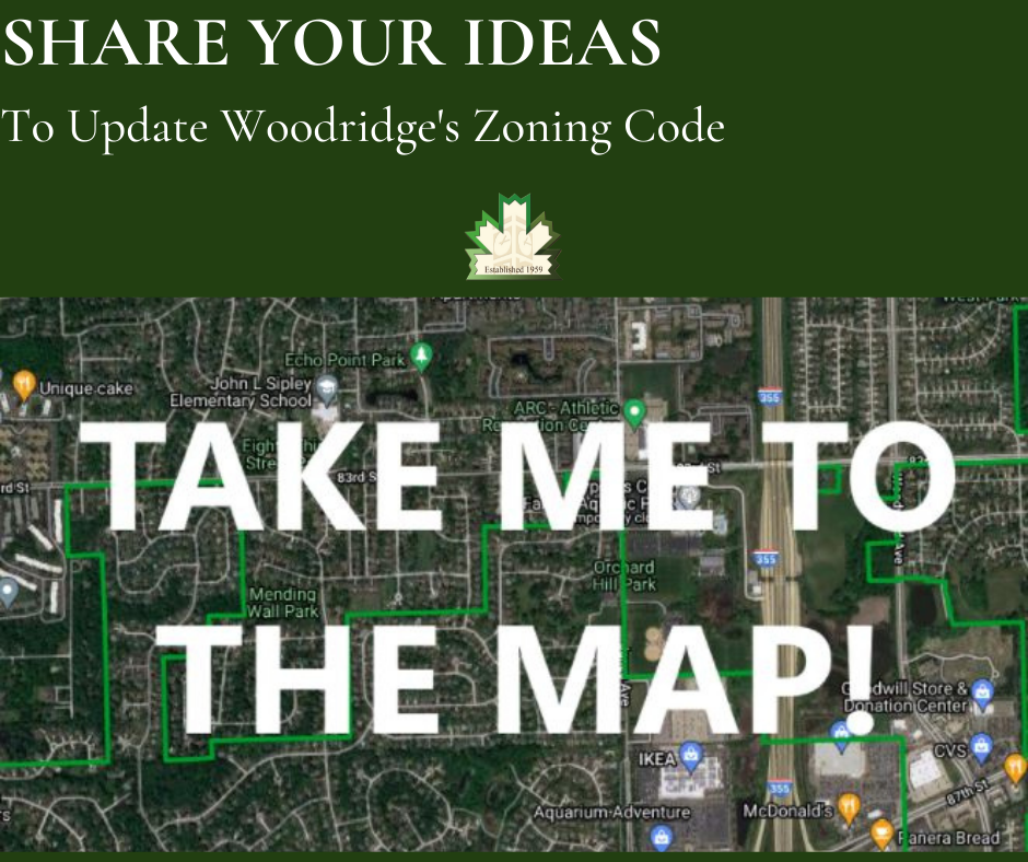 Share Your Ideas to Update the Village of Woodridge's Zoning Code