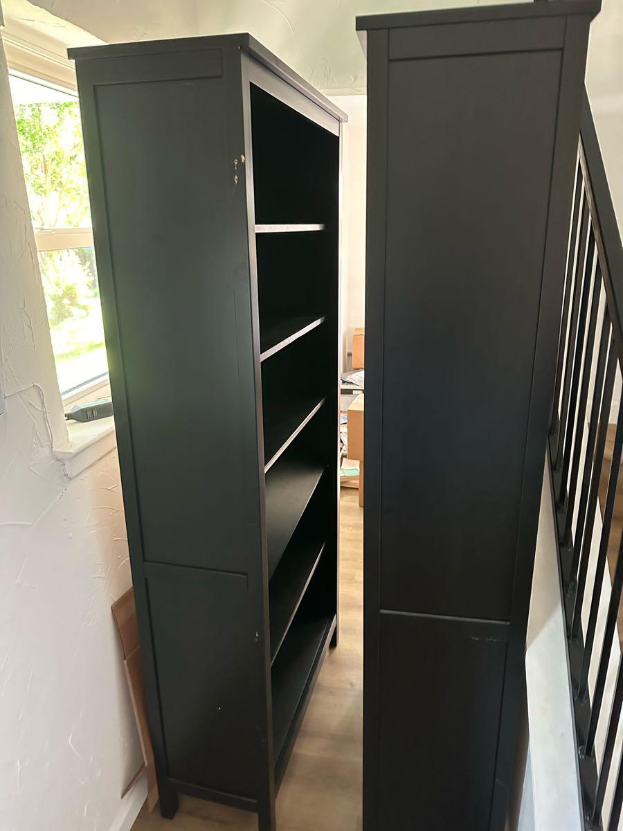 Solid Wood IKEA Bookshelves for Free in Dallas, TX For Sale & Free