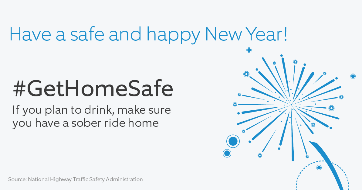 New Year's Eve safety tip from the Raleigh Police Department. (Raleigh