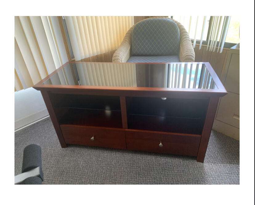 Cherrywood entertainment center for 60 in Orange City, FL For Sale