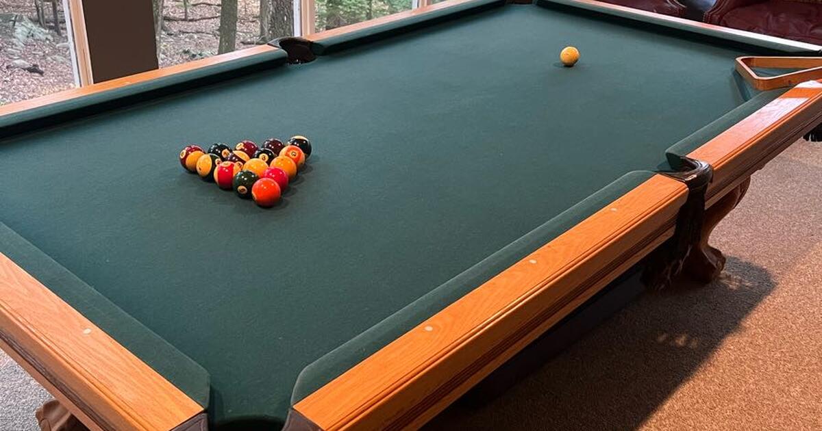 3 4 Size Slate Pool Table